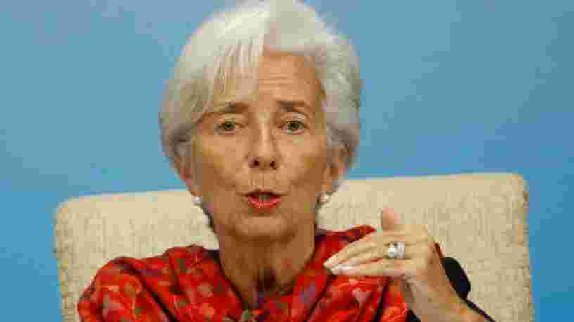 La dette des Etats et des entreprises est plus préoccupante que le secteur bancaire aujourd'hui, selon la présidente du FMI