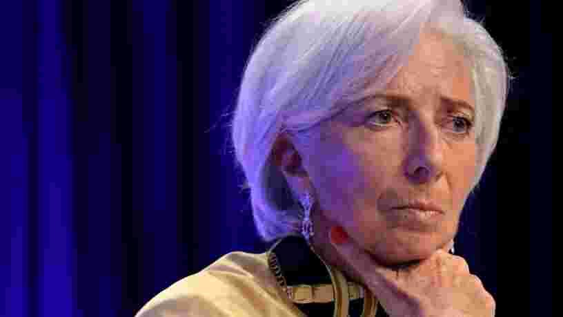 Christine Lagarde ne croit pas à une suggestion d'Emmanuel Macron pour lutter contre le monopole de Google ou Facebook