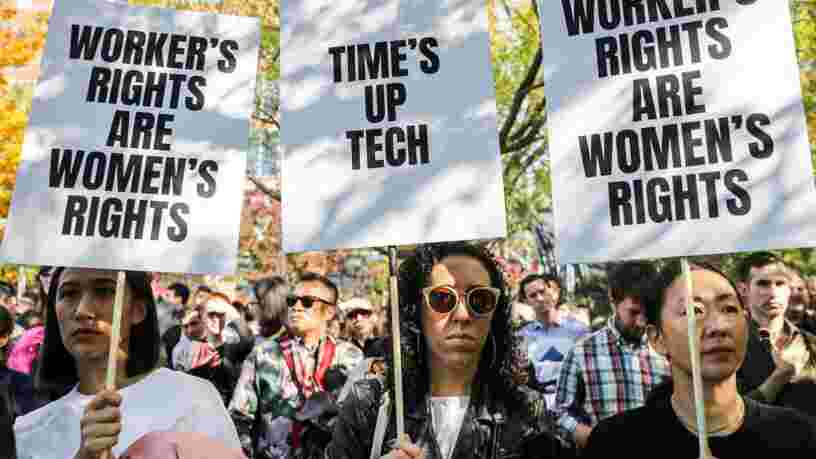 Des milliers de salariés de Google partout dans le monde ont manifesté contre la manière dont l'entreprise gère les comportements sexistes