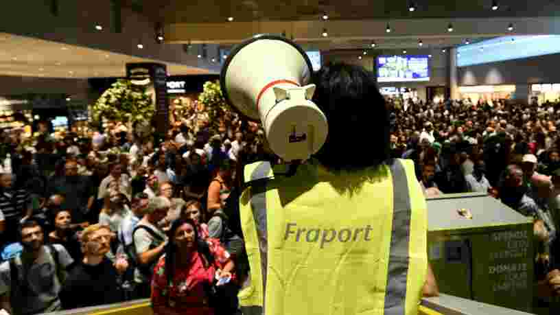 L'aéroport de Francfort a été partiellement évacué après qu'une famille de Français échappe aux contrôles de sécurité