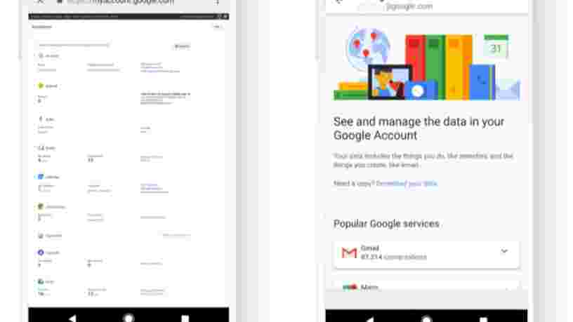 Le nouveau 'Google Dashboard' vous permet de voir plus facilement ce que l'entreprise sait sur vous