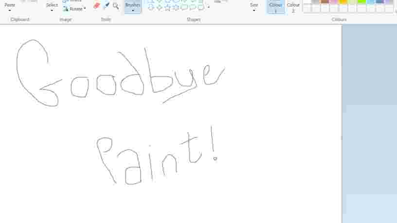 Microsoft prévoit d'éliminer son logiciel de création graphique Paint, qui existe depuis 32 ans