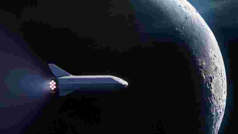 Un expert spatial dit que le vaisseau que SpaceX est en train de construire pour faire voler quelqu'un autour de la Lune est si ambitieux que ça ressemble à 'de la science-fiction'