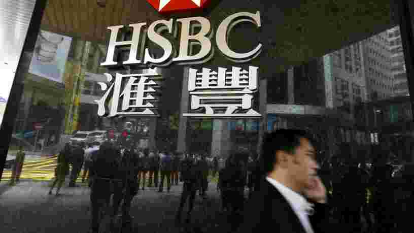 Les bénéfices de HSBC chutent à cause de la vente de sa filiale au Brésil