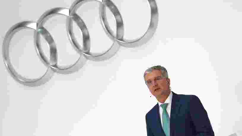 La justice allemande a arrêté le patron d'Audi par peur qu'il ne se débarrasse de preuves concernant le scandale des émissions diesel