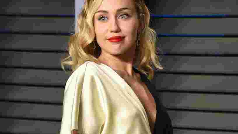 Miley Cyrus est menacée par un procès à 300M$ pour violation de droit d'auteur sur son tube 'We Can't Stop'