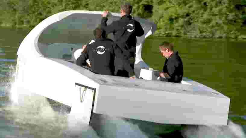 L'entreprise qui n'a pas pu développer des taxis sur la Seine installe ses navettes en Suisse
