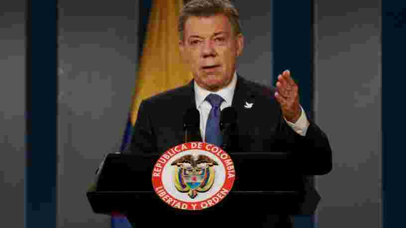 Le prix Nobel de la paix a été attribué au président colombien Juan Manuel Santos