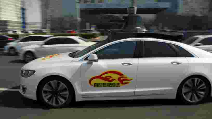 Baidu obtient de Pékin la permission de faire rouler ses voitures sans conducteur sur 100 kilomètres quelques jours après l'accident mortel d'Uber aux Etats-Unis