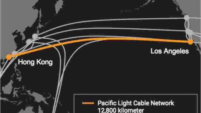 Google et Facebook s'associent pour tirer un câble sous-marin de Los Angeles à Hong Kong