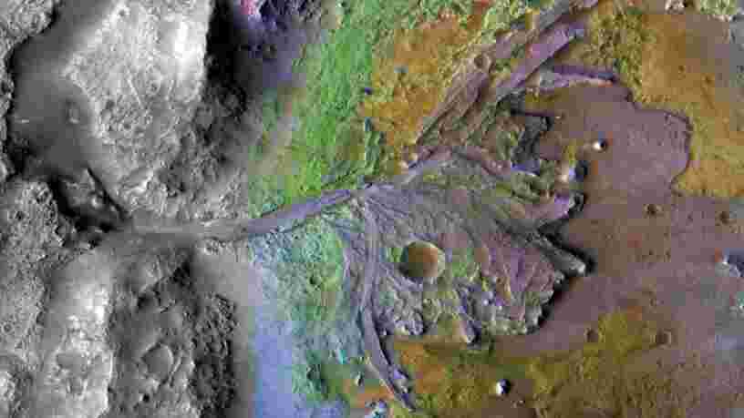 Mars : des chercheurs ont découvert l'existence passée de fleuves plus abondants que sur Terre