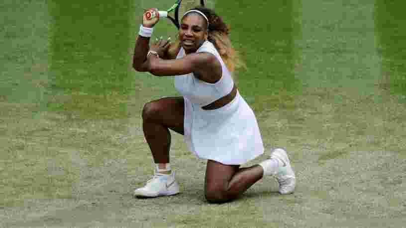 Serena Williams a posté une photo sur Instagram alors qu'elle était en plein match à Wimbledon