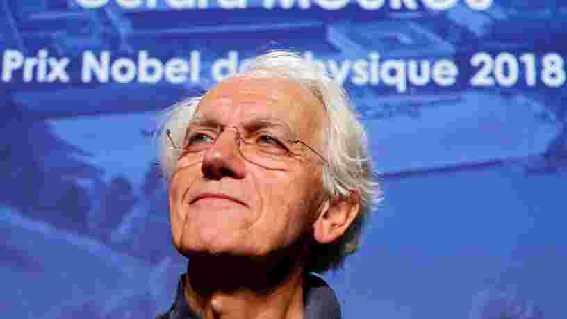 Le Français Gérard Mourou fait partie des lauréats du Nobel de physique pour ses travaux sur les lasers optiques qui ont fait avancer la chirurgie de l'oeil