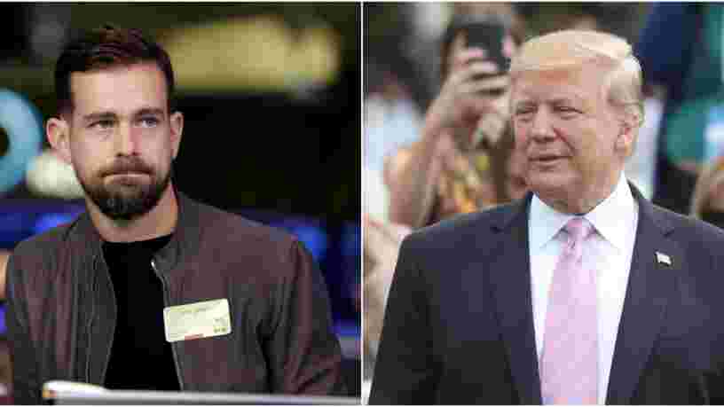 Jack Dorsey, le DG de Twitter, a expliqué à Donald Trump pourquoi il perdait des abonnés