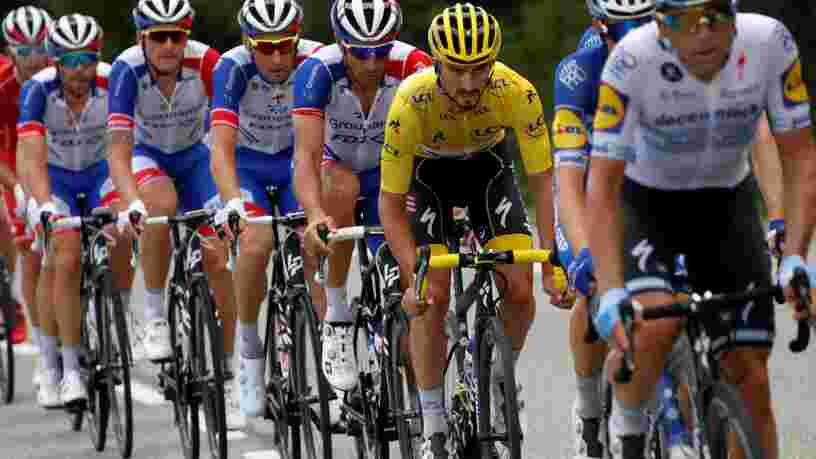 Tour de France : voici l'énergie que les cyclistes peuvent théoriquement économiser grâce à la technique de l'aspiration
