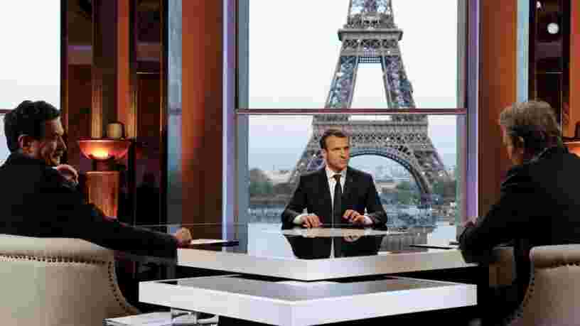 Emmanuel Macron a été chahuté par BFM TV et Mediapart comme s'il était à un débat électoral — voici les questions qui ont énervé le Président