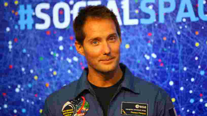 Il y a une raison simple pour laquelle l'astronaute français Thomas Pesquet emporte un volant de badminton dans l'espace