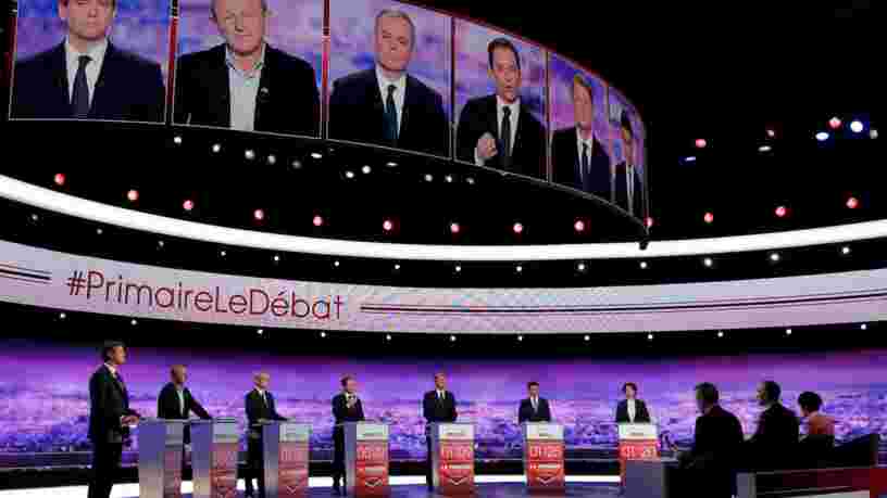 Un journaliste a demandé aux candidats de la primaire de la gauche de qualifier le bilan de François Hollande en un mot — voici ce qu'ils ont dit