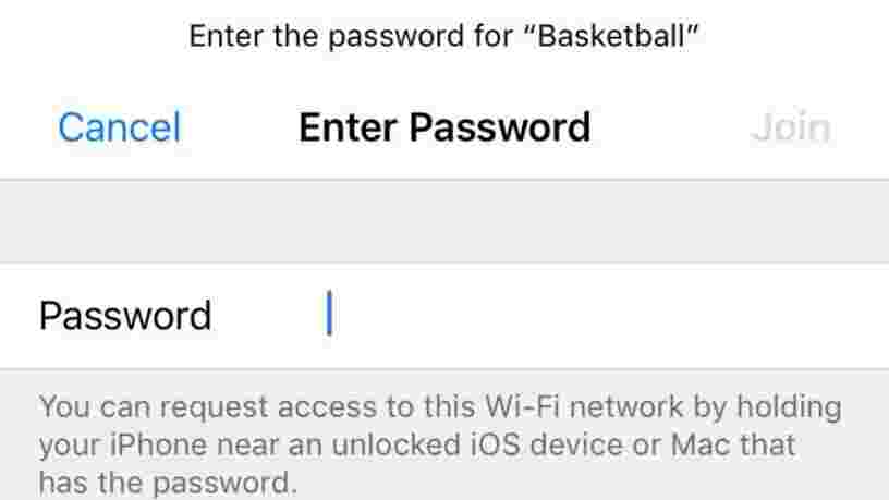 Apple vient enfin de rendre le partage de mots de passe Wifi facile