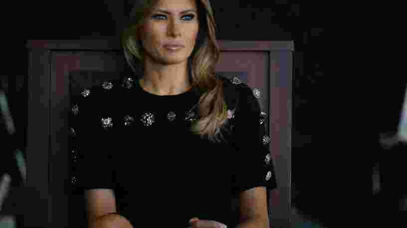 Le web s'affole à cause d'une ridicule théorie du complot selon laquelle Melania Trump aurait été remplacée par une doublure