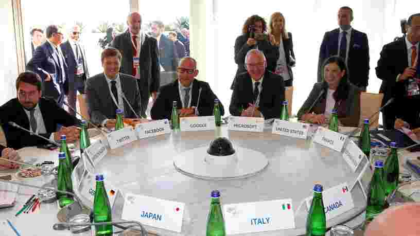 Le G7 a enrôlé des géants tech pour que les contenus à caractère terroriste ne circulent plus sur le web 'comme un poisson dans l'eau'