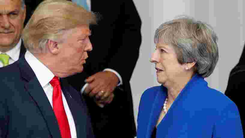 Donald Trump avertit Theresa May que son projet pour le Brexit 'tuera' probablement tout accord commercial avec les Etats-Unis