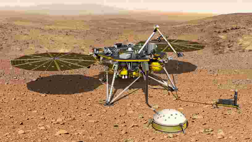 L'unique mission vers Mars de 2018 prend son envol — elle embarque à son bord un outil français qui doit 'écouter battre le coeur' de la planète rouge