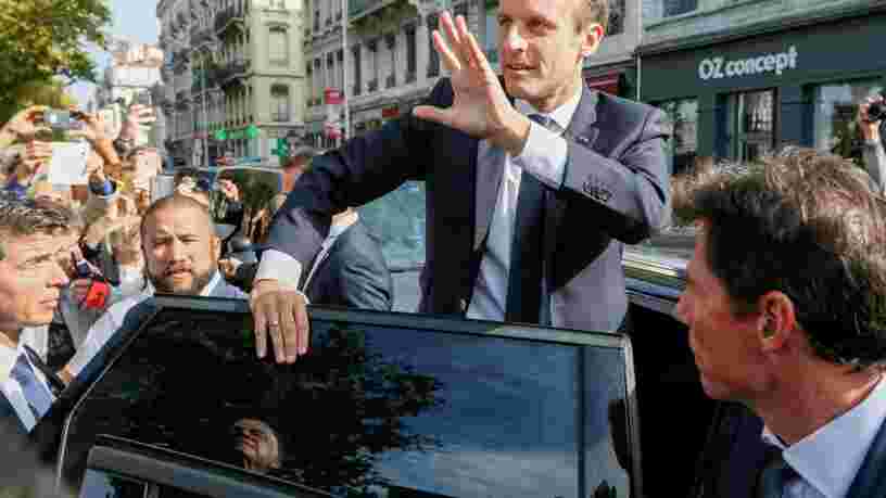 Les fonctionnaires français ont organisé 140 manifestations en même temps pour freiner les projets d'Emmanuel Macron