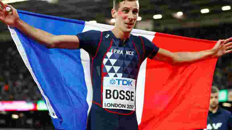 Regardez le Français champion du monde du 800 mètres pitcher sa startup rivale de Tinder en anglais à VivaTech