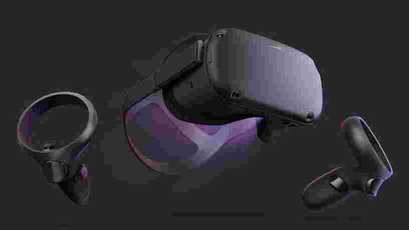 Facebook vient de présenter Oculus Quest, un casque de réalité virtuelle à 399$ qui permet de se passer de PC