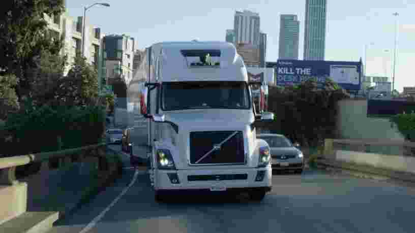 Uber arrête son programme de camions autonomes