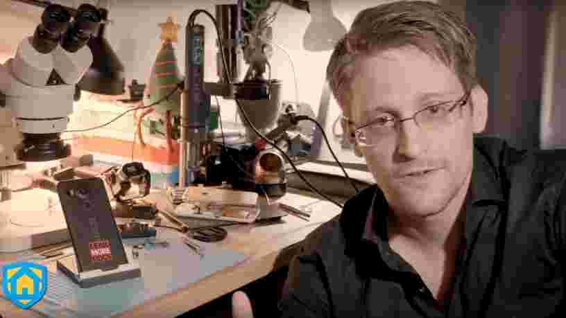 Edward Snowden a créé une appli qui transforme les smartphones en systèmes de sécurité pour échapper aux espions