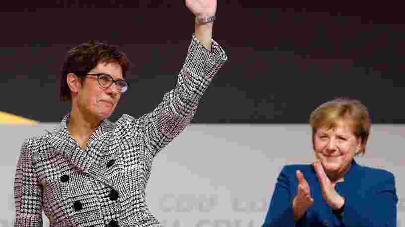 'Mini-Merkel' a été élue à la tête du parti conservateur allemand CDU — elle sera en pole position pour devenir la prochaine chancelière