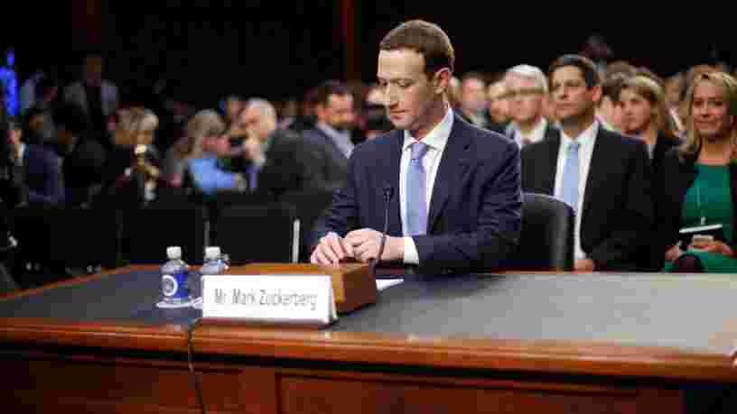 La seconde audition de Mark Zuckerberg devant le Congrès américain était moins facile que la première
