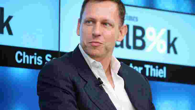 Peter Thiel: 'Il n'y a pas d'entreprises tech réussies en Europe'