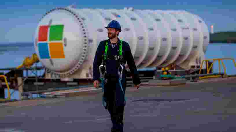 Ce fleuron français de l'industrie navale vient d'immerger un data center au nord de l'Ecosse pour Microsoft — et tout est parti d'une conversation sur le cloud