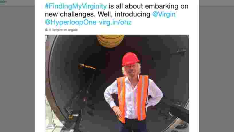 Hyperloop One prend le nom du groupe Virgin après que Richard Branson a investi dans le projet fou de tunnel à grande vitesse