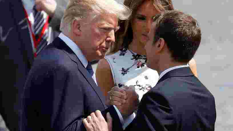 'SUPER TOP': Donald Trump raconte ce qui l’a marqué lors de sa première visite officielle en France
