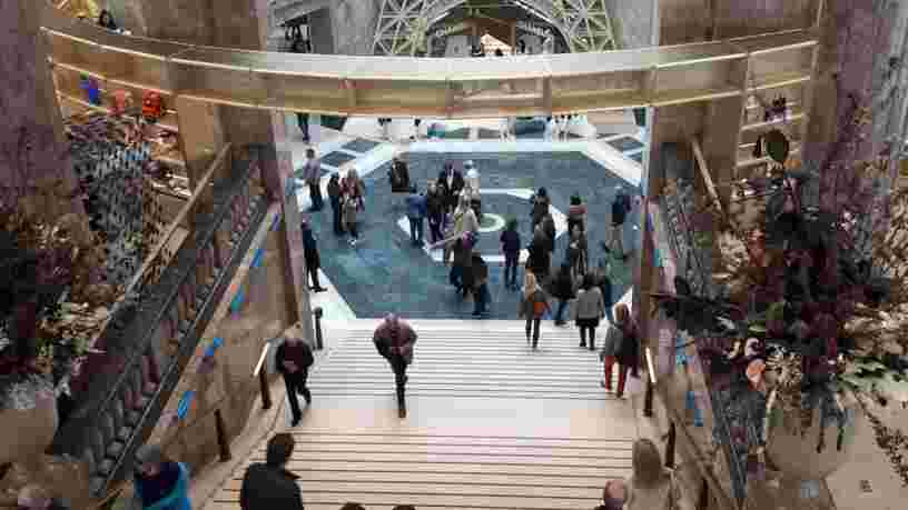 On a visité le nouveau magasin Galeries Lafayette des Champs-Elysées, et il rompt avec les codes de l'enseigne