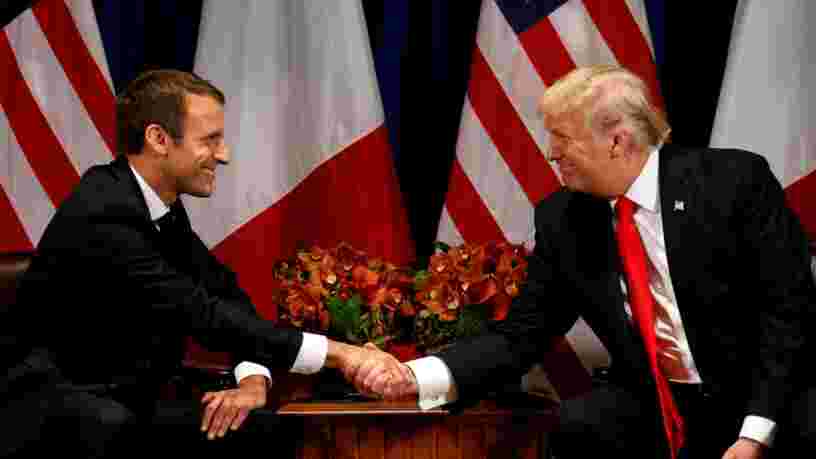 Emmanuel Macron débute une visite d'Etat de 3 jours à Washington — voici son programme
