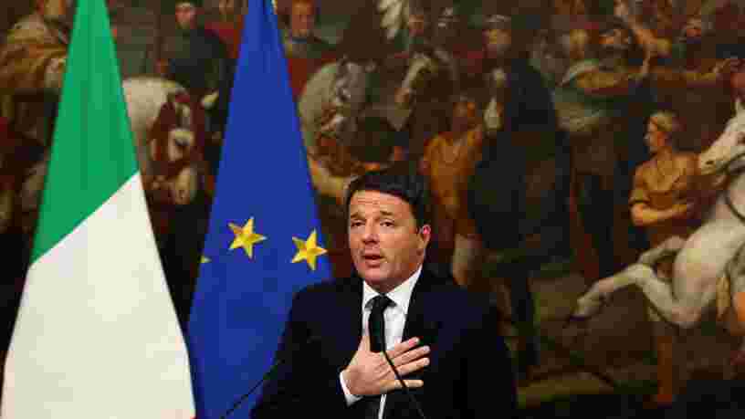Le Premier ministre italien démissionne après sa nette défaite au référendum
