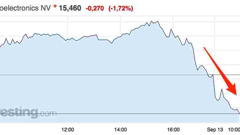 Apple a annoncé la date de sortie de ses nouveaux iPhones et fait trébucher ses fournisseurs européens en Bourse