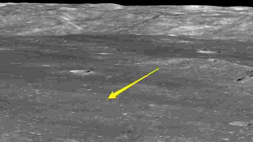 La NASA a photographié la sonde chinoise sur la face cachée de la Lune — voici ce qu'on peut y voir