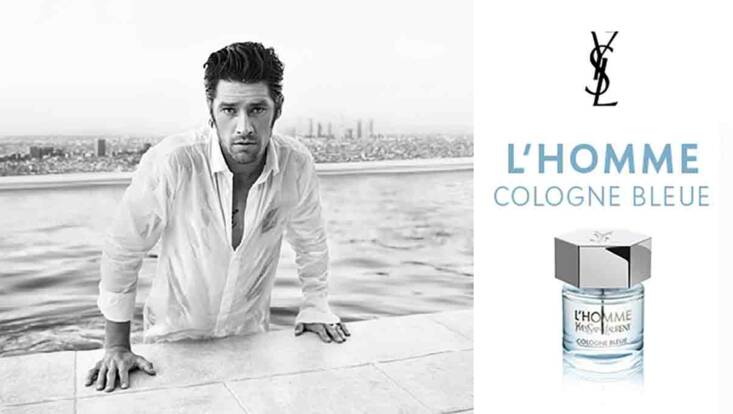 L'Homme Cologne Bleue, plongez avec Yves Saint Laurent