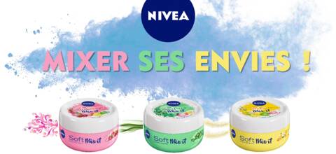 Soft mix It, la crème Nivea sur-mesure