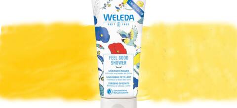 Une douche complètement Feel Good avec Weleda