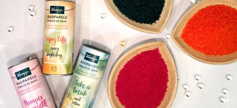 La peau douce et l'esprit tranquille avec les Perles de Bain Kneipp