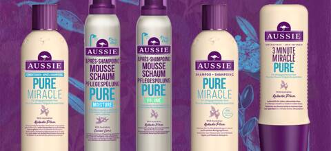 Vos cheveux n'ont jamais été Aussie Pure