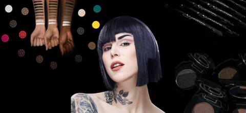 Pleins fards sur les sourcils avec Kat Von D