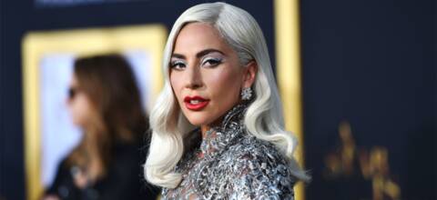 Lady Gaga : son make-up glamour à l'avant première de A Star Is Born